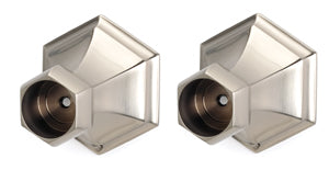 Alno Nicole Bath Shower Rod Brackets Only