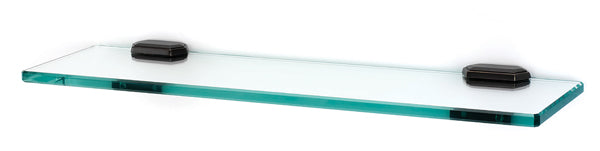 Alno Nicole Bath 18" Glass Shelf w/Brackets