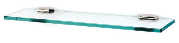 Alno Nicole Bath 18" Glass Shelf w/Brackets
