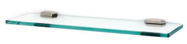 Alno Nicole Bath 18" Glass Shelf w/Brackets
