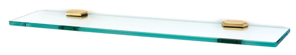 Alno Nicole Bath 24" Glass Shelf w/Brackets