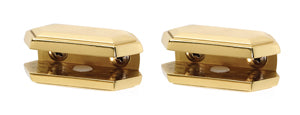 Alno Nicole Bath Glass Shelf Brackets Only by Alno