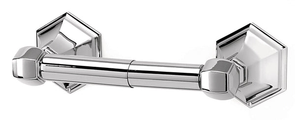 polished chrome tissue holder