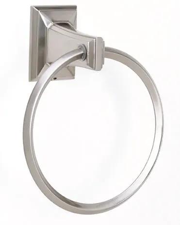 Alno Geometric Bath Towel Ring by Alno