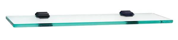 Alno Geometric Bath 18" Glass Shelf w/Brackets by Alno