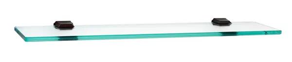 Alno Geometric Bath 24" Glass Shelf w/Brackets by Alno
