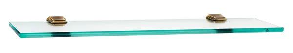 Alno Geometric Bath 24" Glass Shelf w/Brackets by Alno