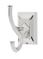 polished chrome robe hook