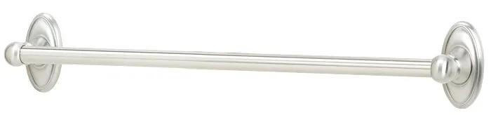 polished chrome towel bar