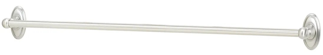 polished chrome towel bar