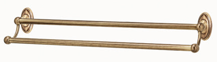 Alno Classic Traditional Bath 24" Double Towel Bar