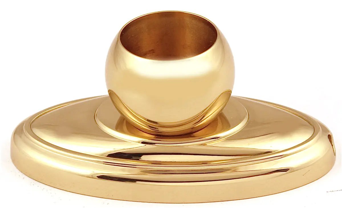 Alno Classic Traditional Bath Shower Rod Brackets Only by Alno