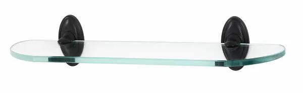 Alno Classic Traditional Bath 18" Glass Shelf w/Brackets by Alno