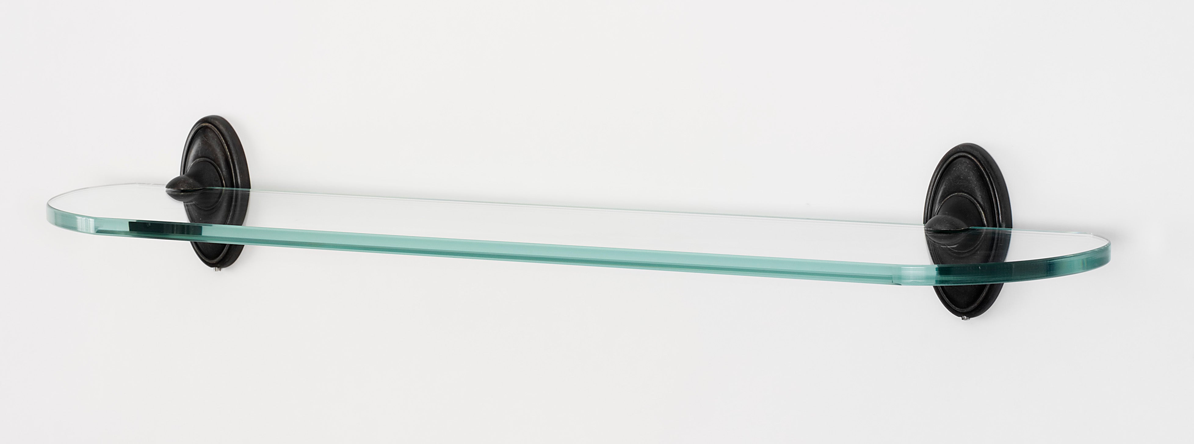 Alno Classic Traditional Bath 24" Glass Shelf w/Brackets