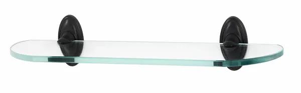 Alno Classic Traditional Bath 24" Glass Shelf w/Brackets by Alno
