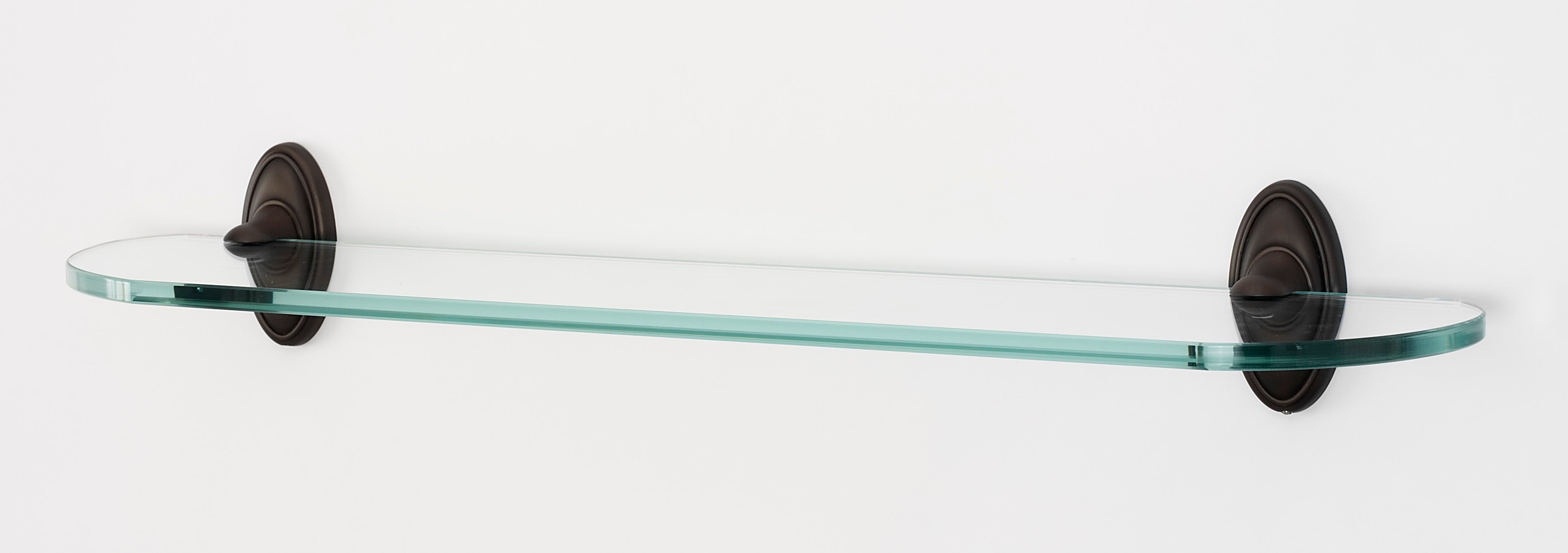 Alno Classic Traditional Bath 24" Glass Shelf w/Brackets