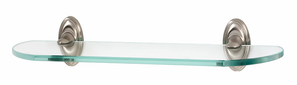 Alno Classic Traditional Bath 24" Glass Shelf w/Brackets