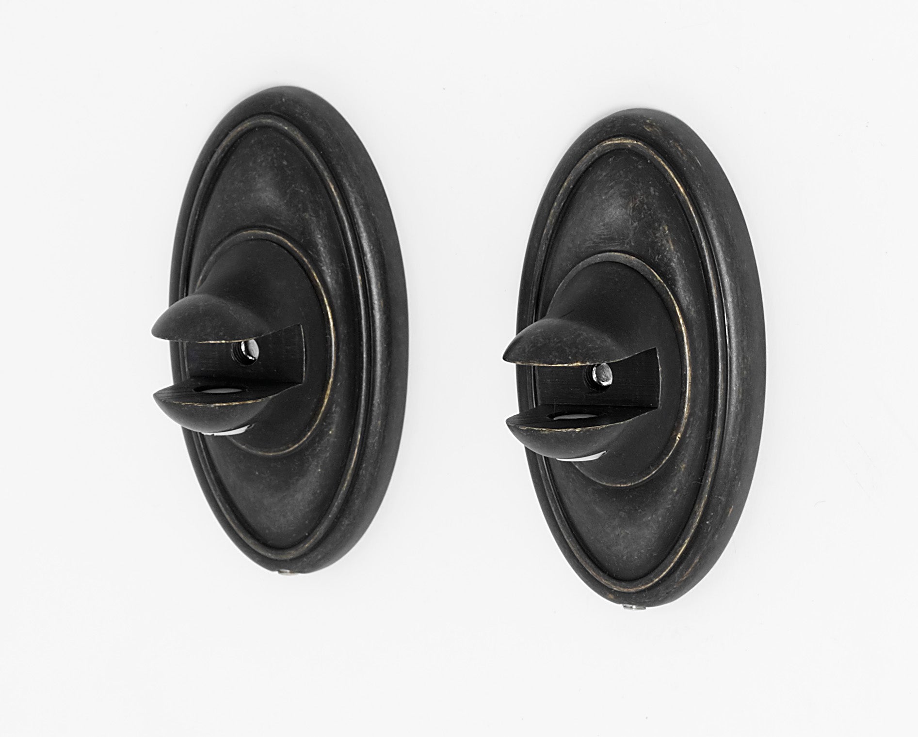 Alno Classic Traditional Bath Glass Shelf Brackets Only