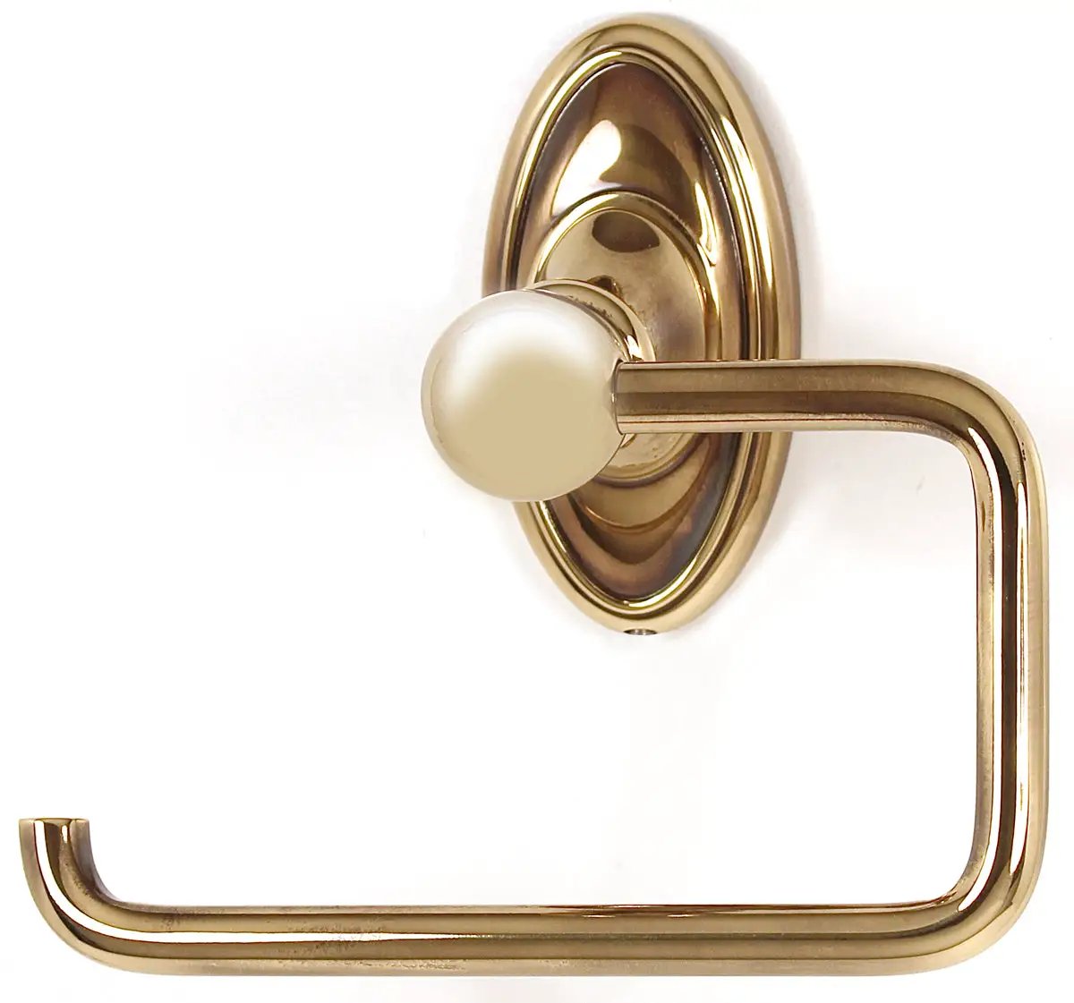 Alno Classic Traditional Bath Single Post Tissue Holder by Alno