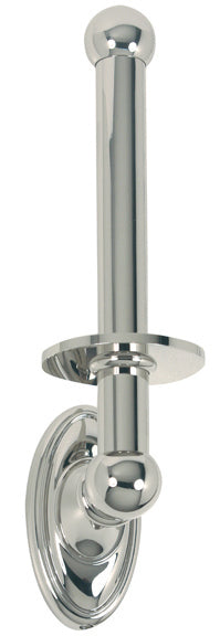 polished chrome tissue holder