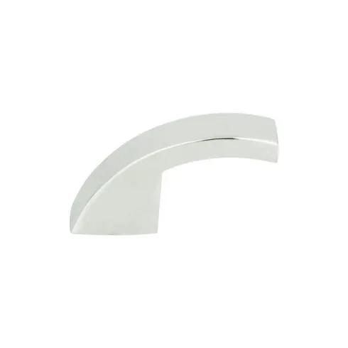 polished chrome knob