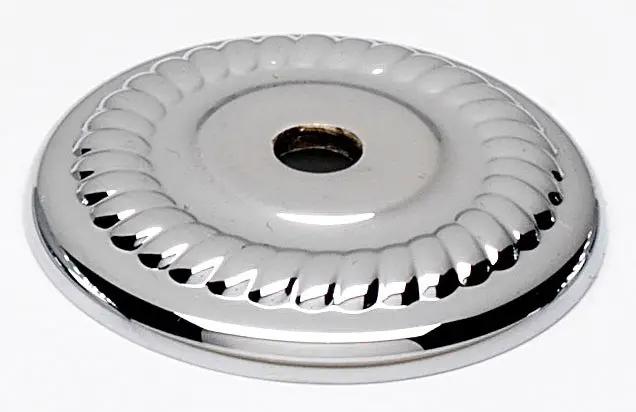 polished chrome backplate
