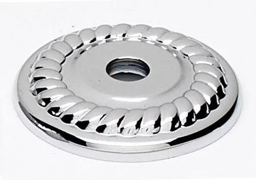 polished chrome backplate