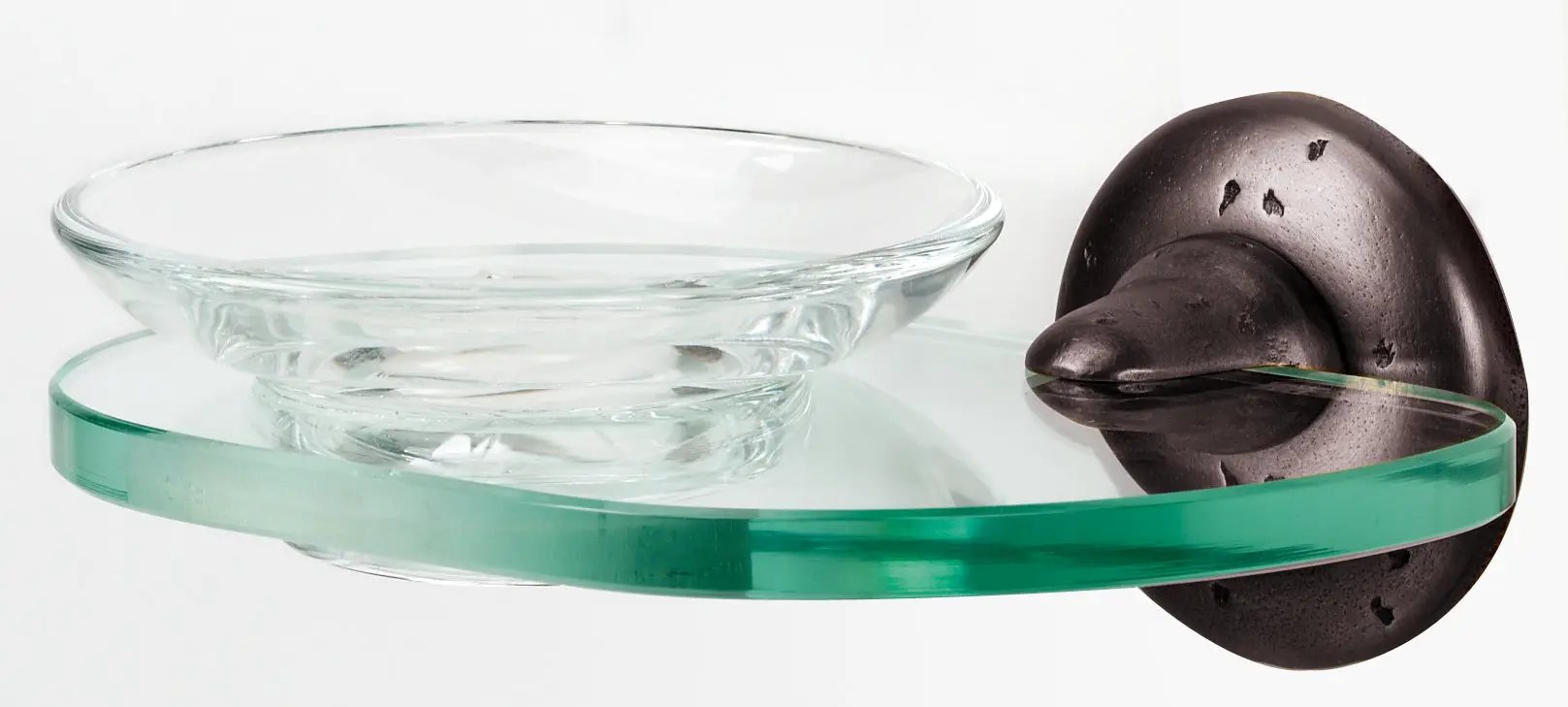 dark bronze soap dish
