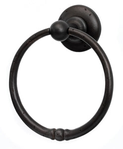 dark bronze towel ring