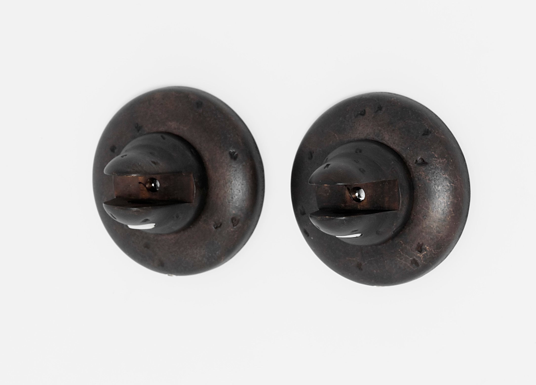 dark bronze glass shelf