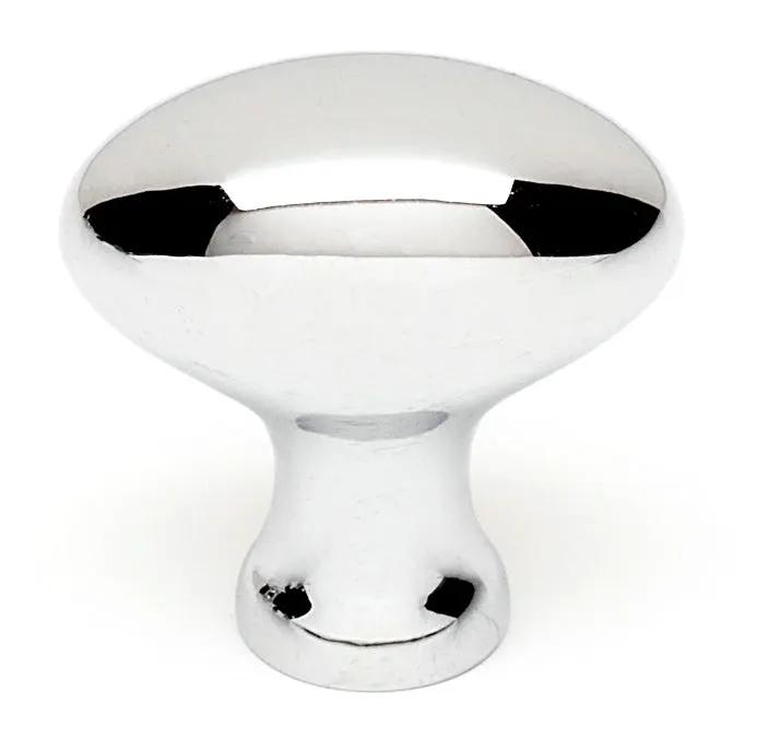 polished chrome knob