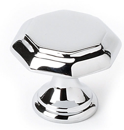 polished chrome knob