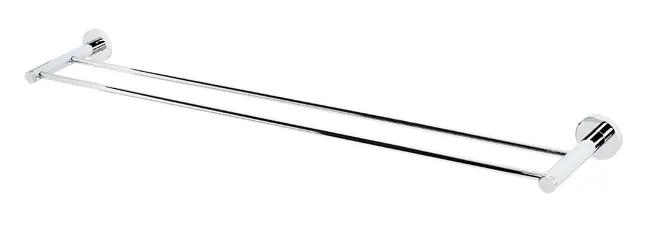 polished chrome towel bar