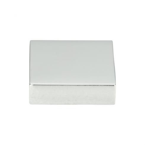 polished chrome knob