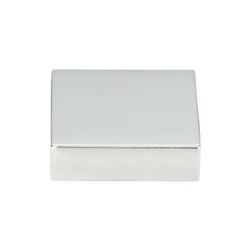 polished chrome knob