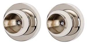 Alno Contemporary I Bath Shower Rod Brackets Only by Alno