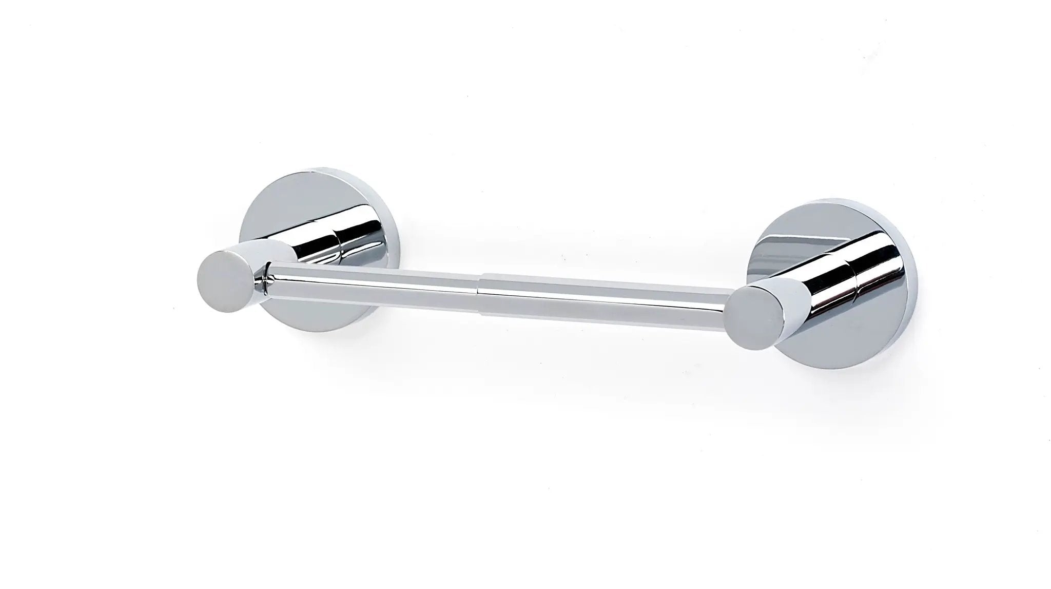 polished chrome tissue holder