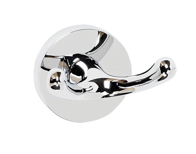 polished chrome robe hook