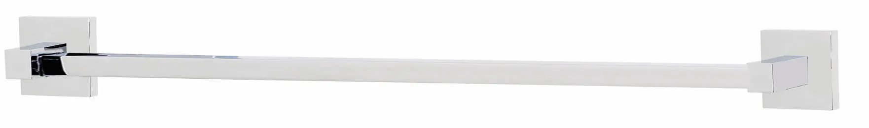polished chrome towel bar
