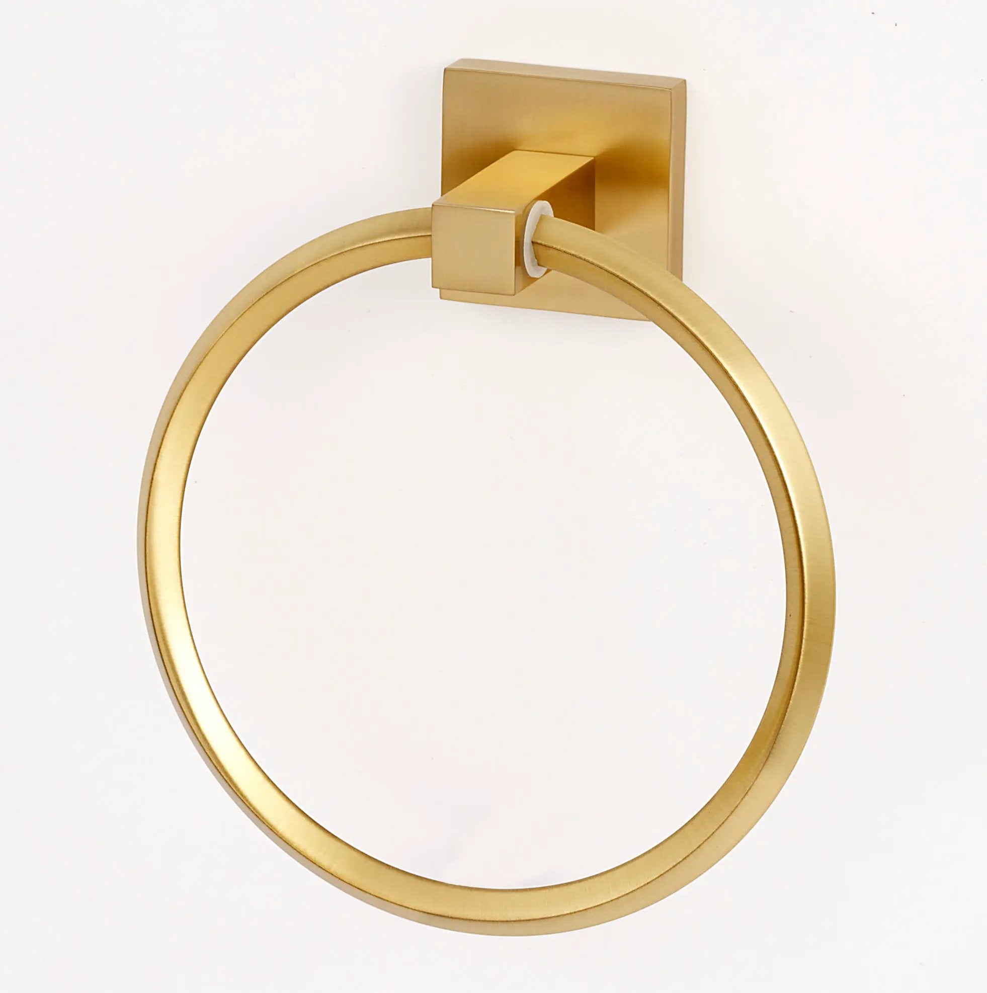 Alno Contemporary Il Bath Towel Ring by Alno