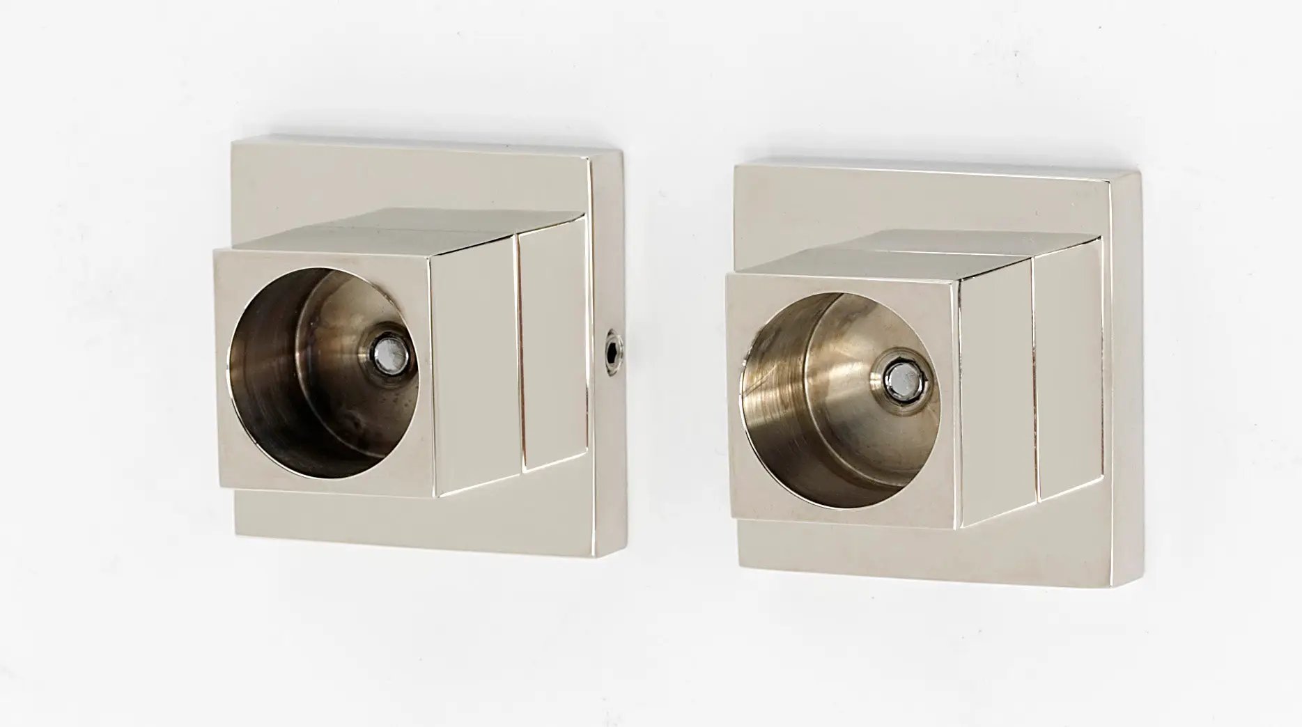 Alno Contemporary Il Bath Shower Rod Brackets Only by Alno