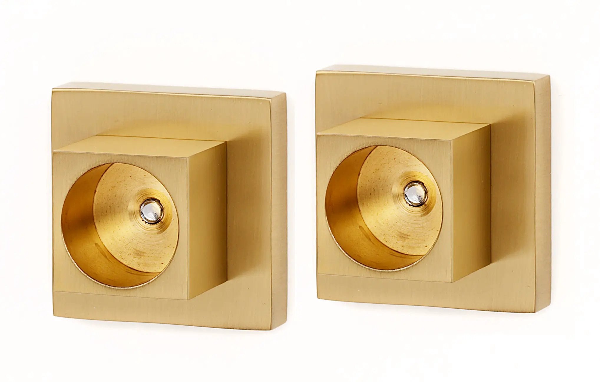 Alno Contemporary Il Bath Shower Rod Brackets Only by Alno