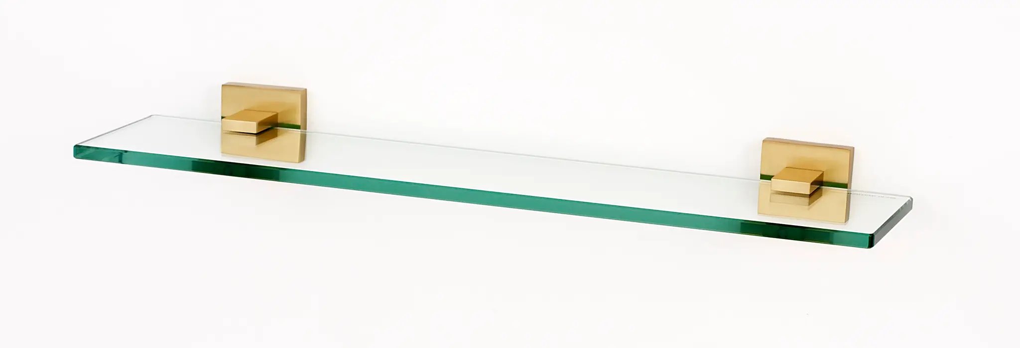 Alno Contemporary Il Bath 24" Glass Shelf w/Brackets by Alno