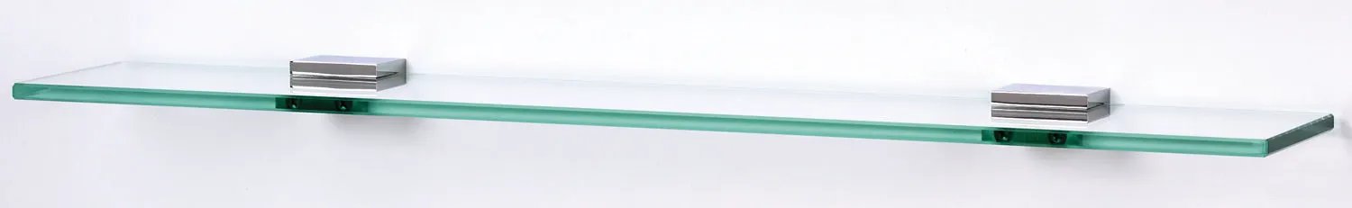 Alno Contemporary Il Bath 18" Glass Shelf w/Brackets by Alno