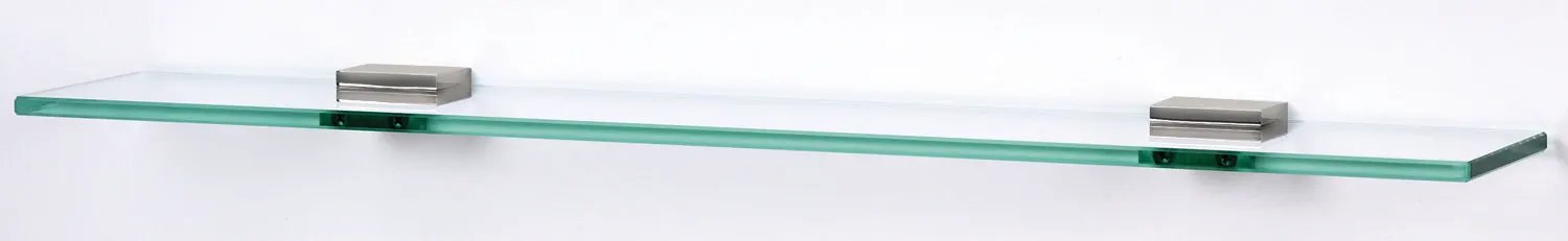 Alno Contemporary Il Bath 18" Glass Shelf w/Brackets by Alno