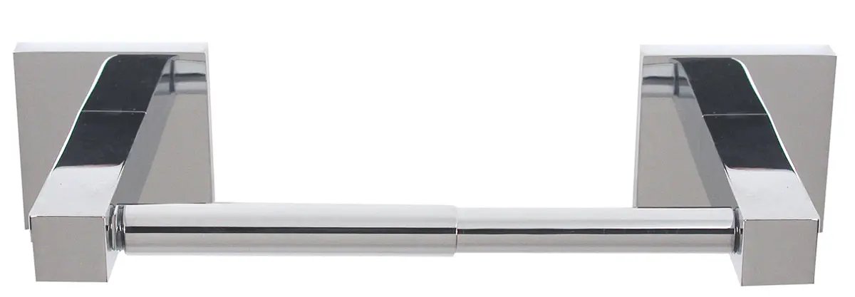 polished chrome tissue holder