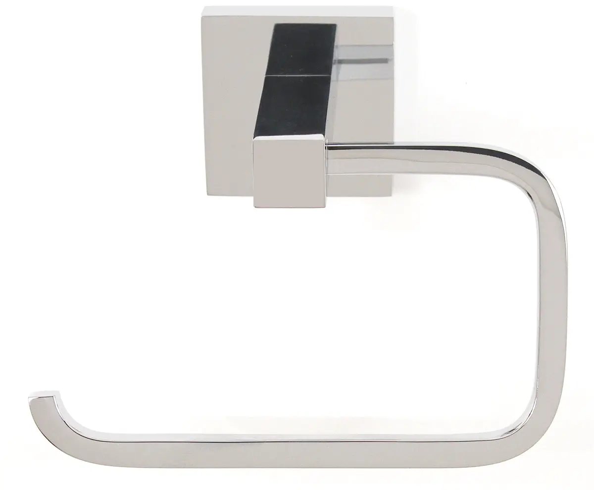 polished chrome tissue holder