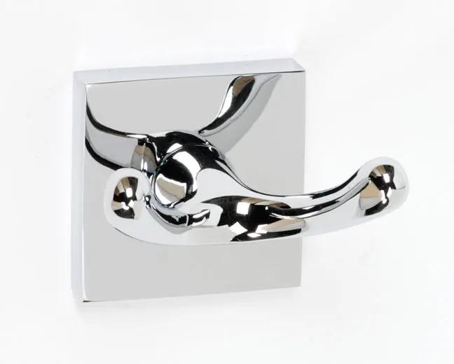 polished chrome robe hook