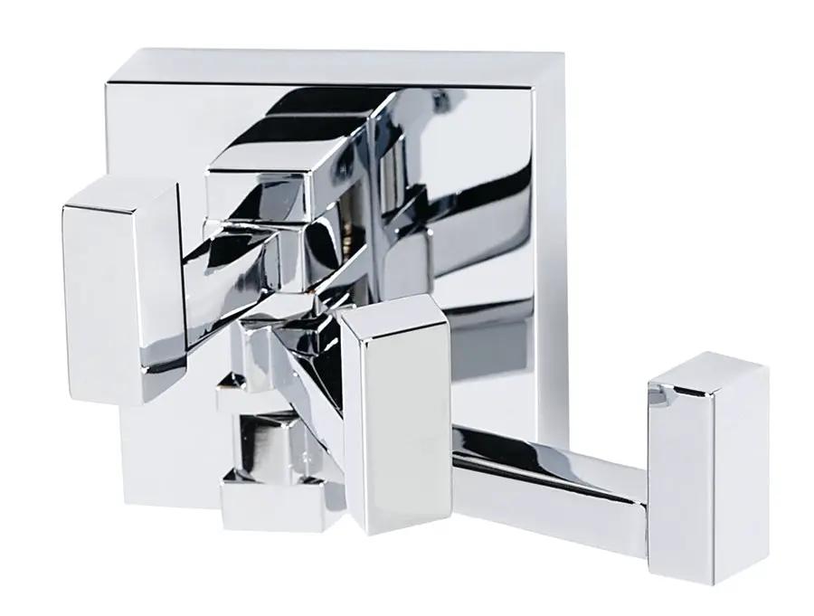 polished chrome robe hook