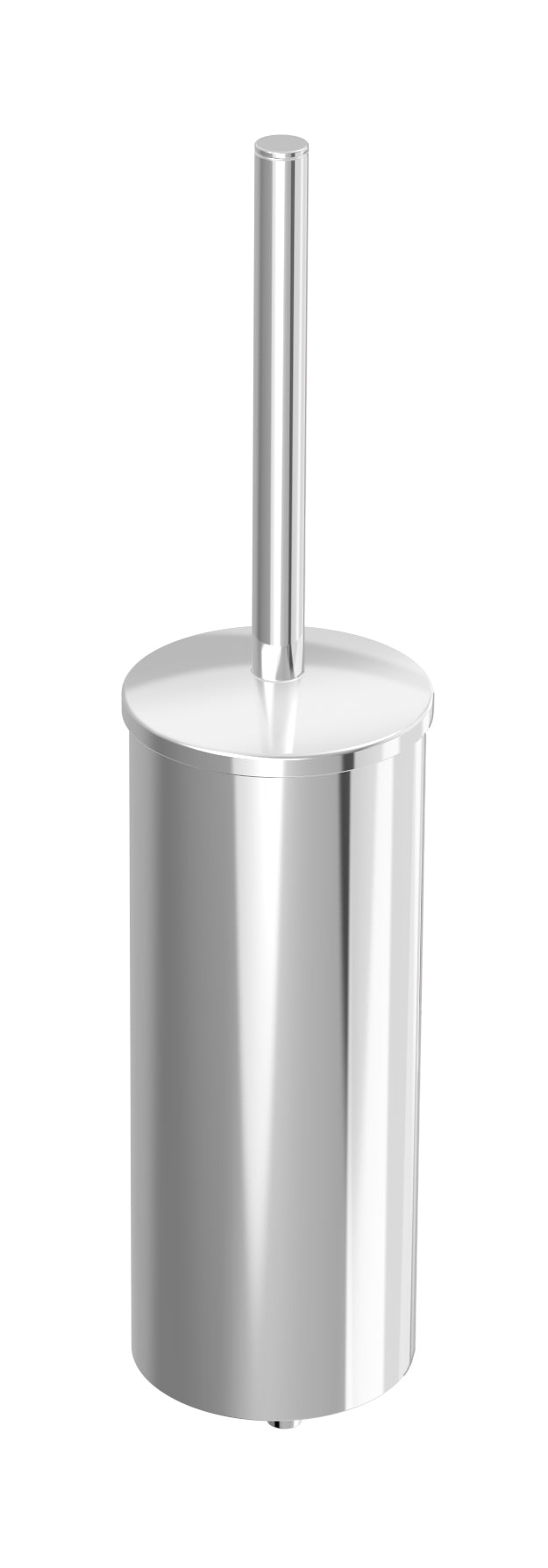 chrome toilet brush